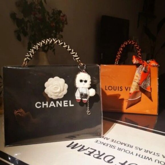 Miu Miu White Light Blue Shopping Bag - Picture 11 of 13